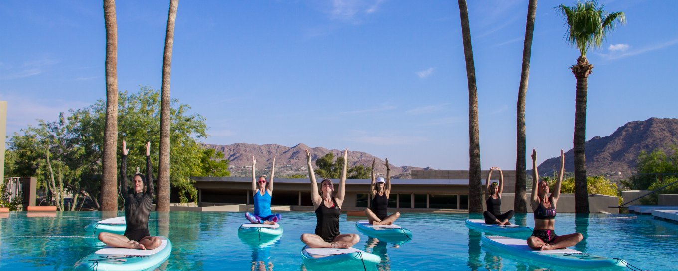 Stand-Up Paddleboard Yoga Class