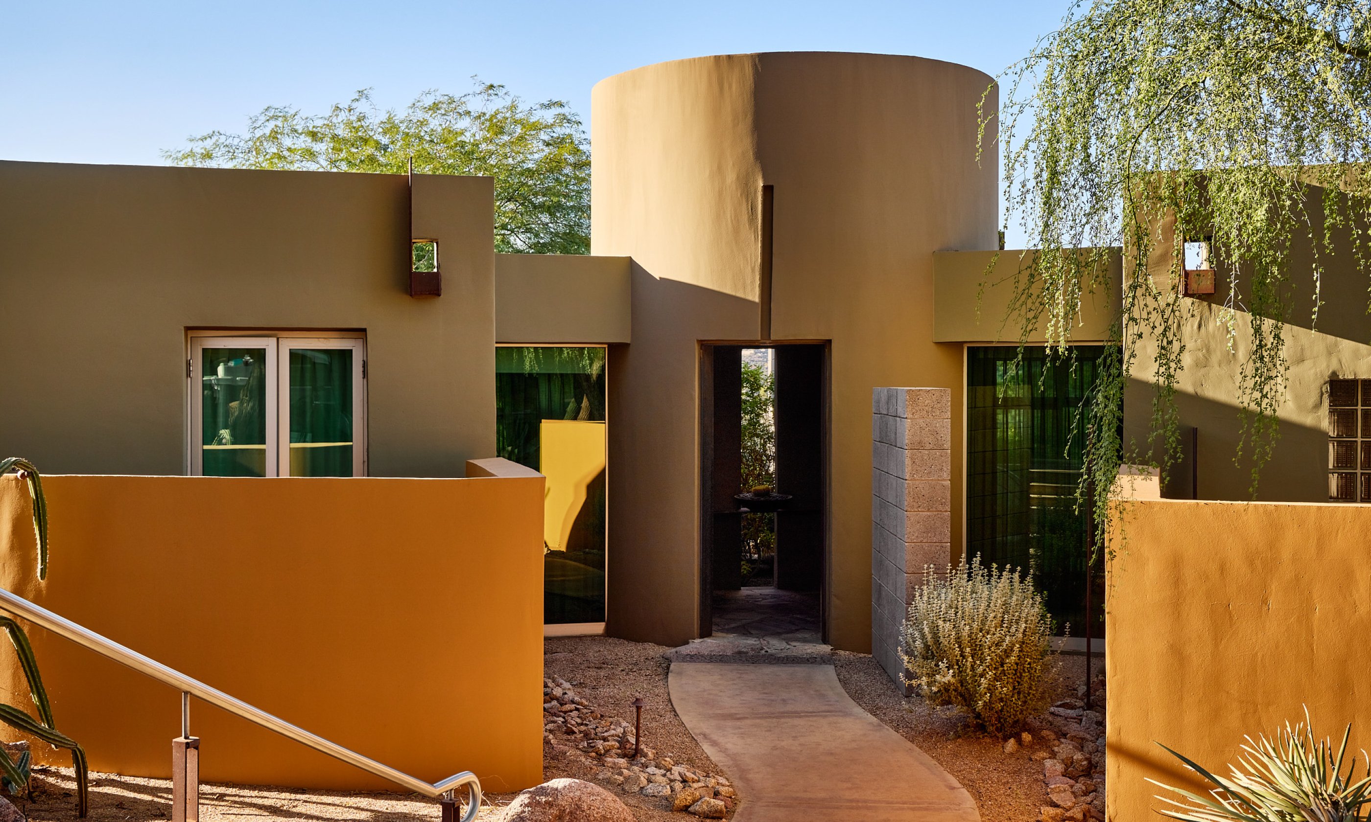 exterior spa patio casita