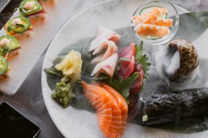 Sushi in Jade Bar