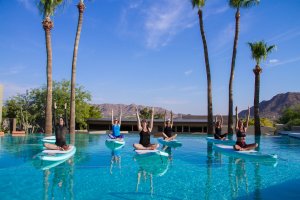 Stand-Up Paddleboard Yoga Class
