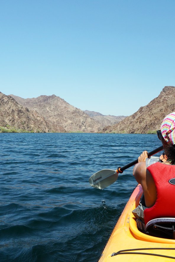 kayaking