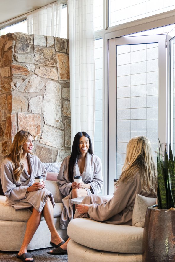 Women at the spa