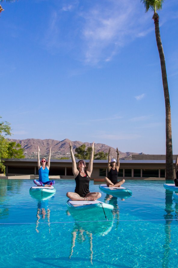 Stand-Up Paddleboard Yoga Class