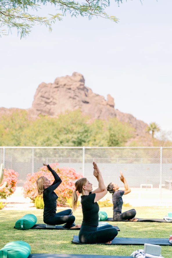 Yoga class