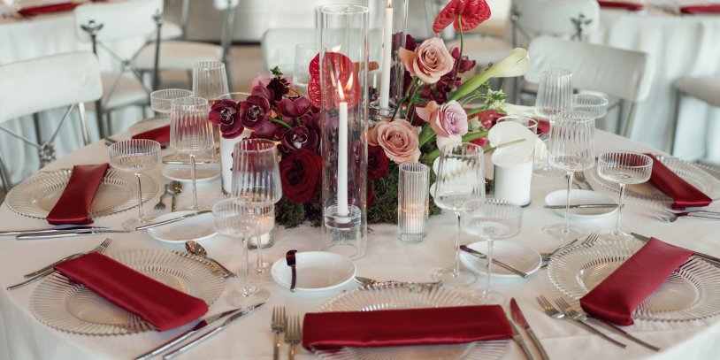 Wedding tablescape