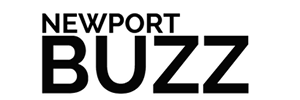 "NEWPORT BUZZ" text in bold, black letters on a white background.