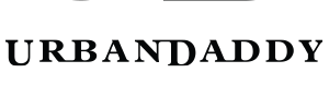 "URBANDADDY" logo in bold black text, all capital letters.