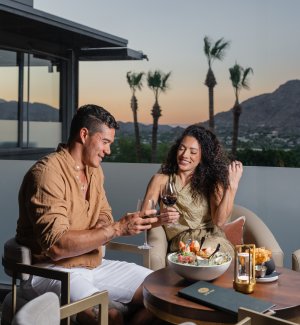 Couple in Jade Bar